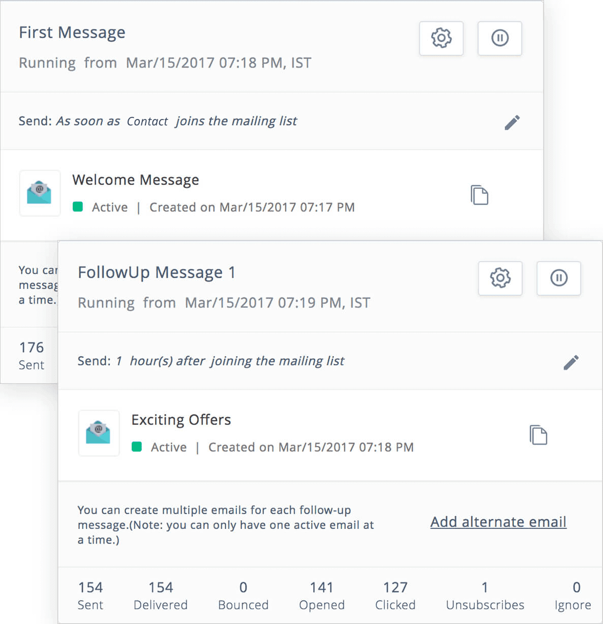 Zoho Campaigns Automation