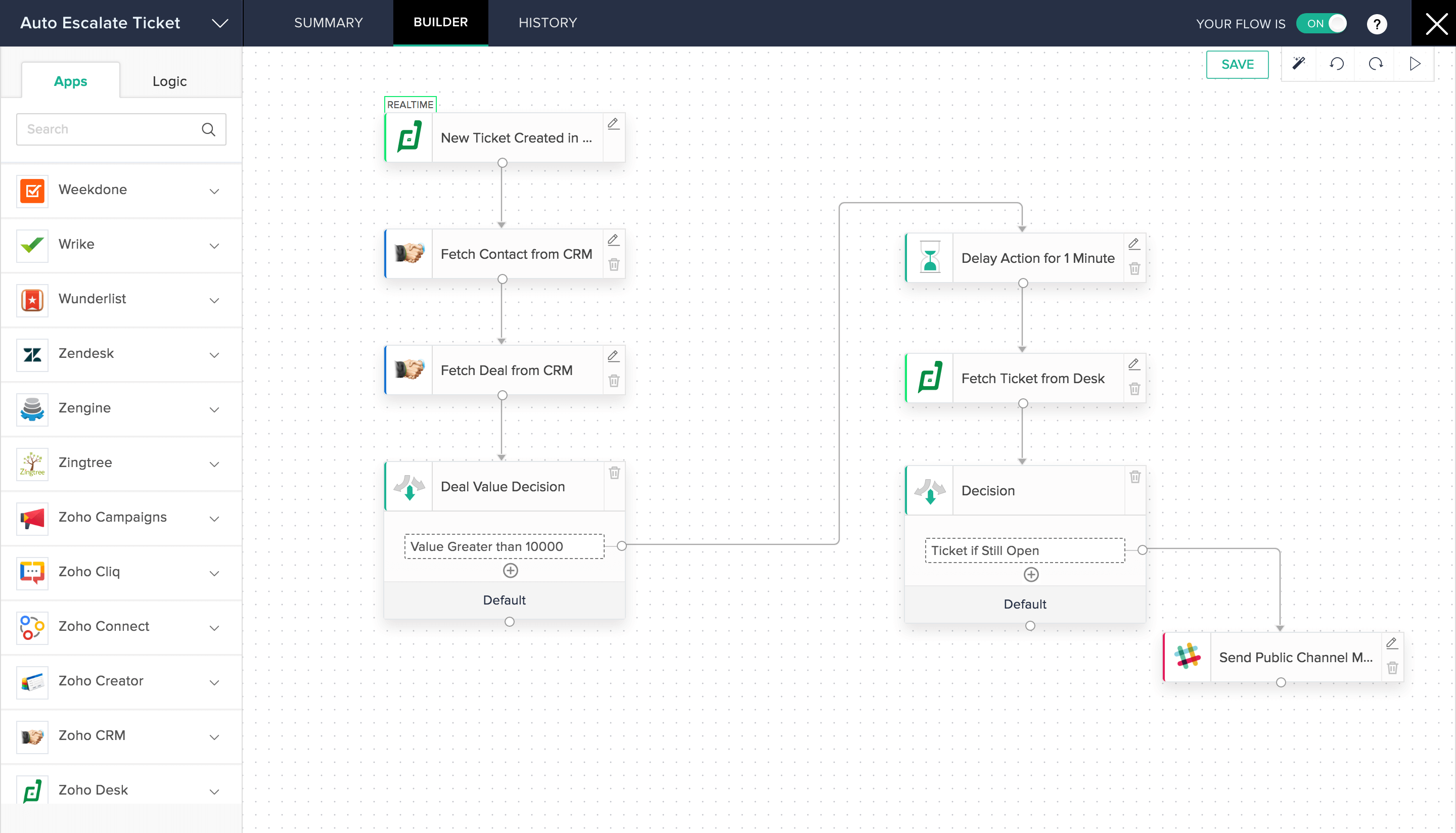 Workflows erstellen