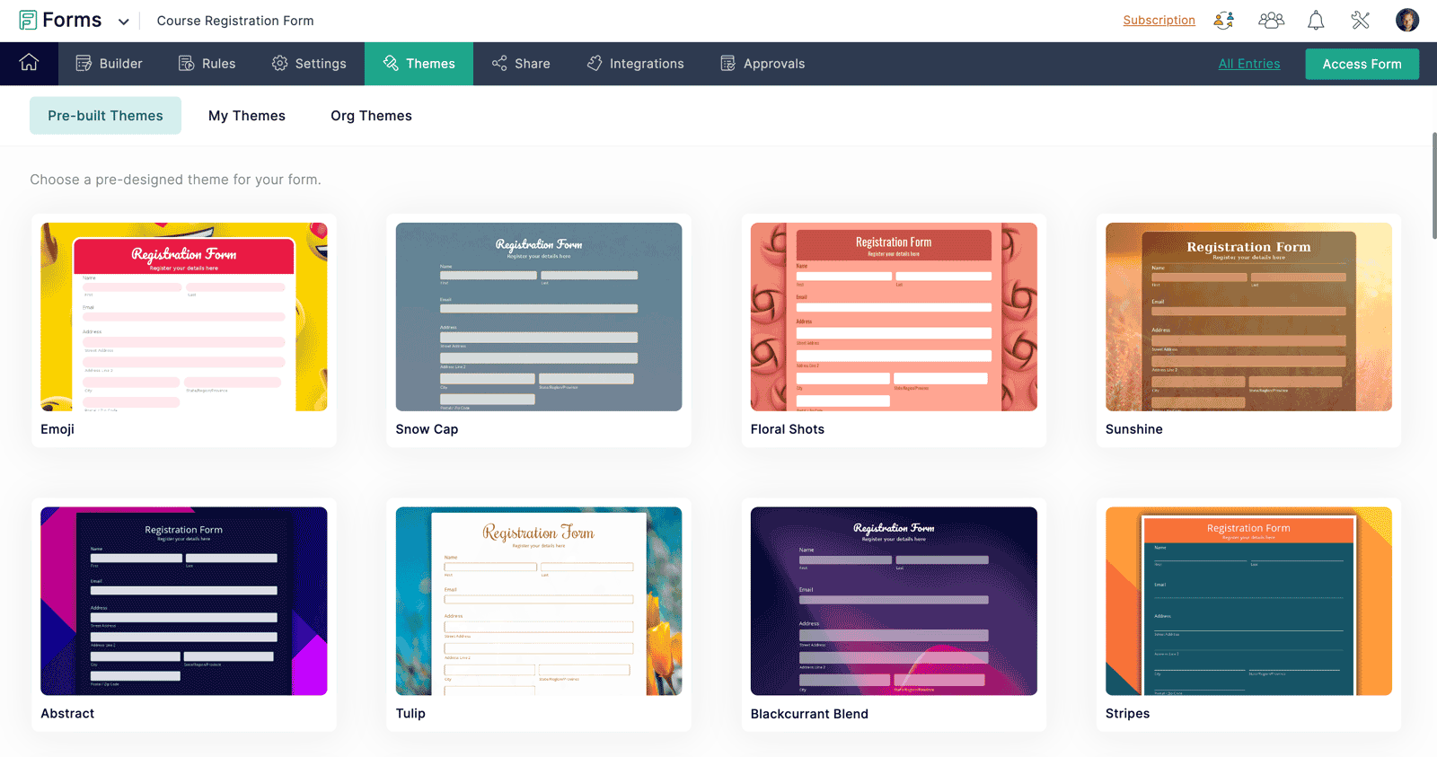 Zoho Forms Rebranding
