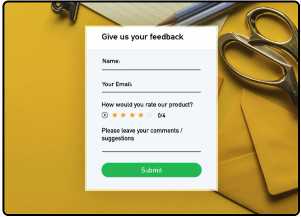 Zoho Forms Feedback