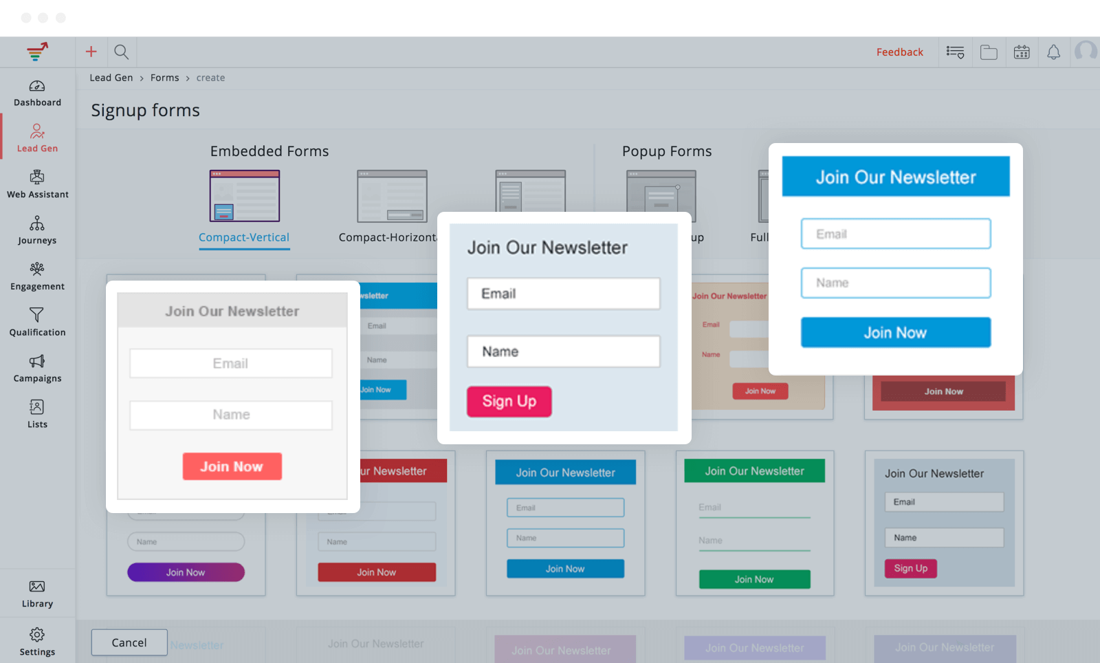 Zoho Marketing Automation Leadverwaltung