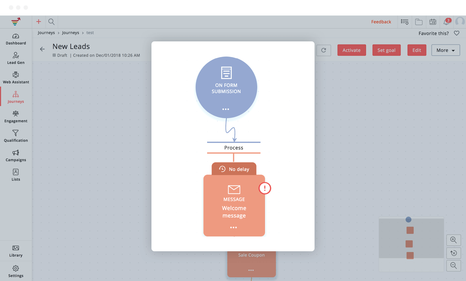 Zoho Marketing Automation Customer Journey