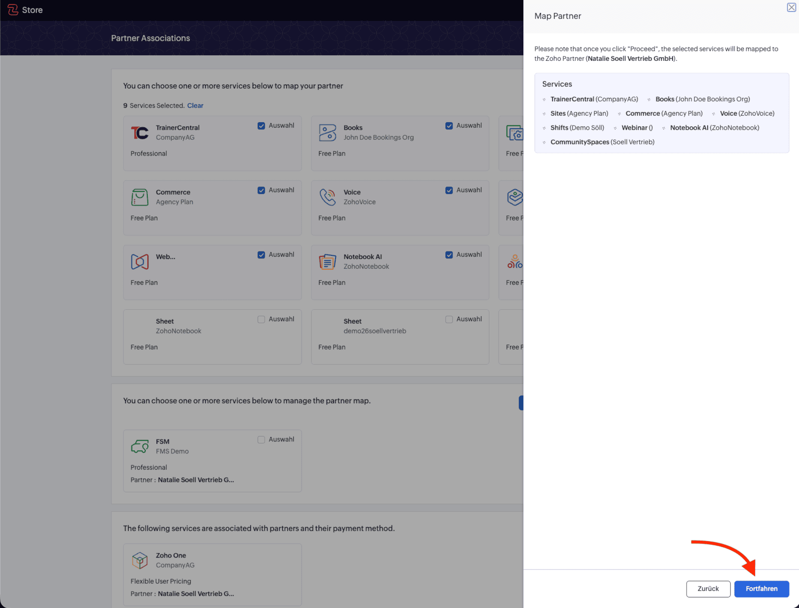 Zoho Partner-Tagging