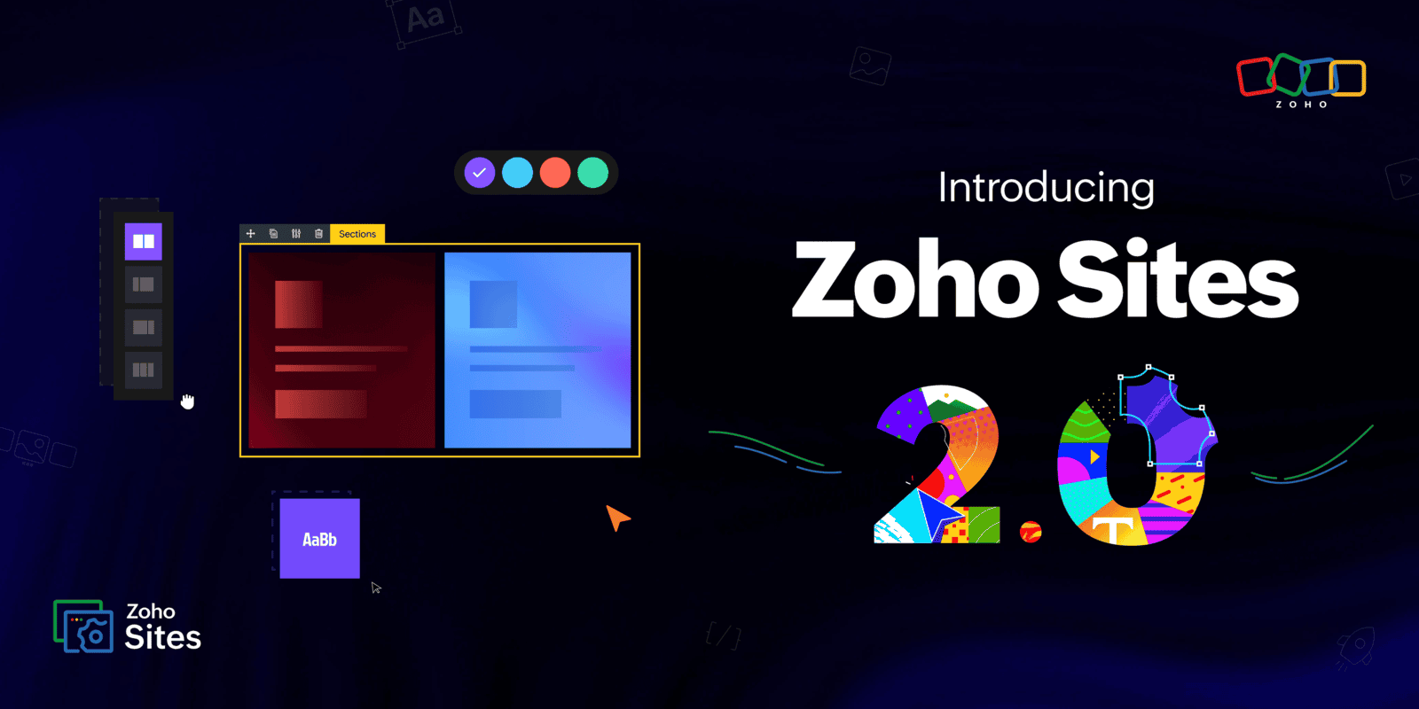Zoho Sites 2.0