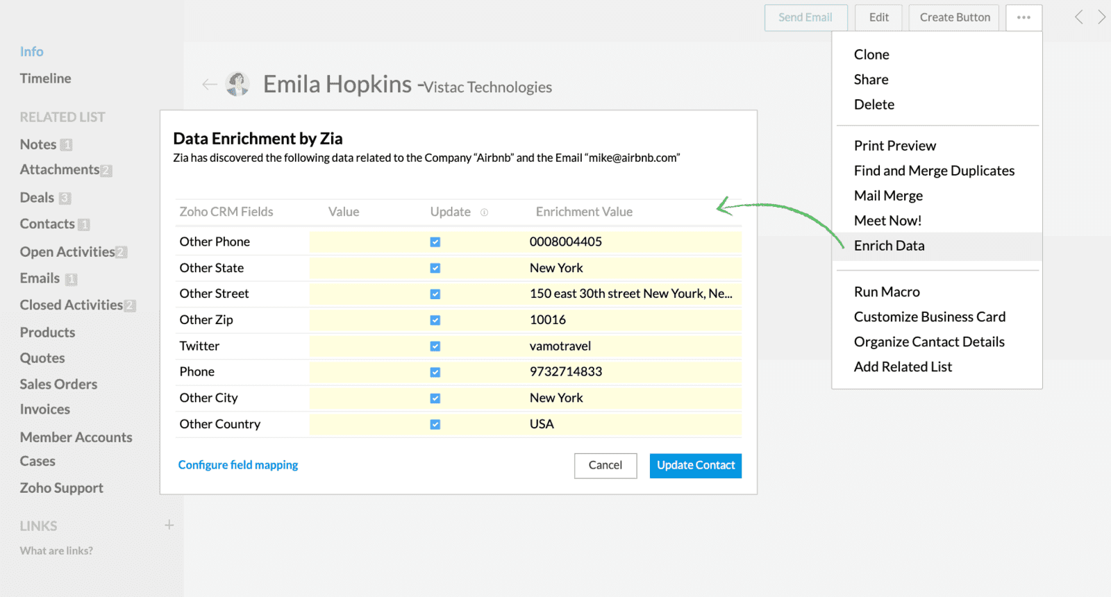 Zoho CRM