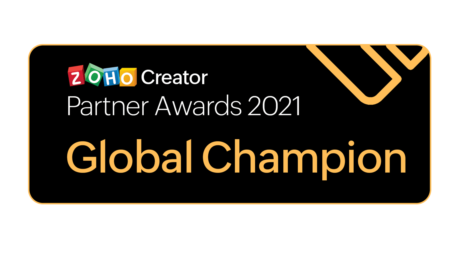 Zoho Creator Partner Awards 2021
