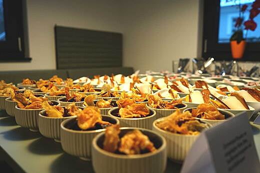 Buffet zur Einweihung