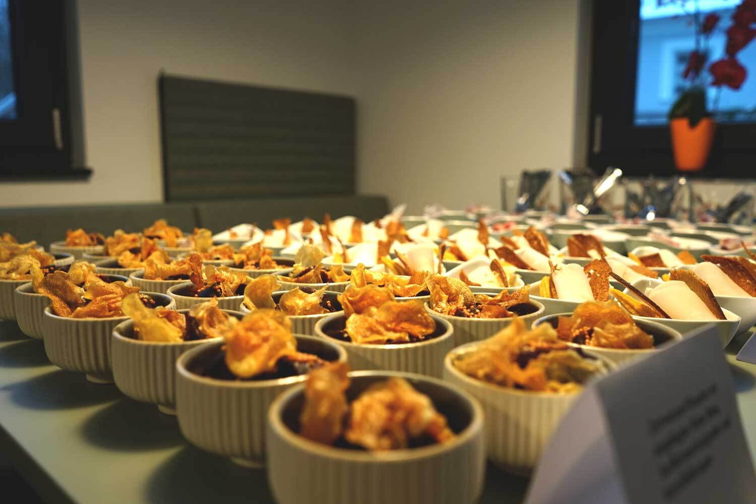 Buffet zur Einweihung